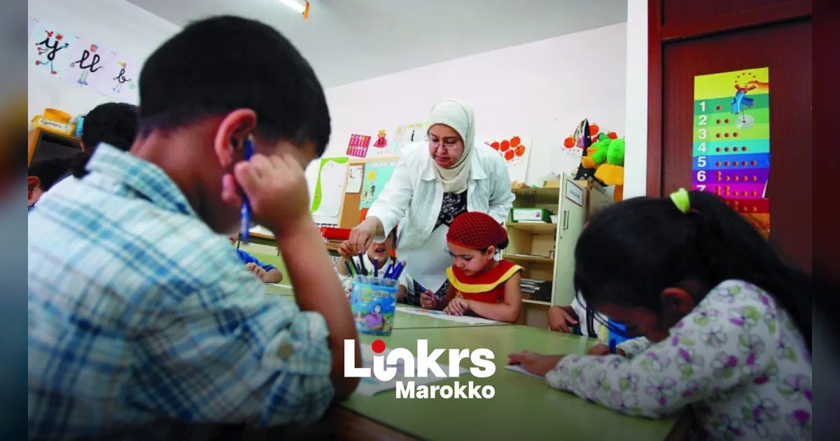 Klaslokaal op een school in Andalusië
