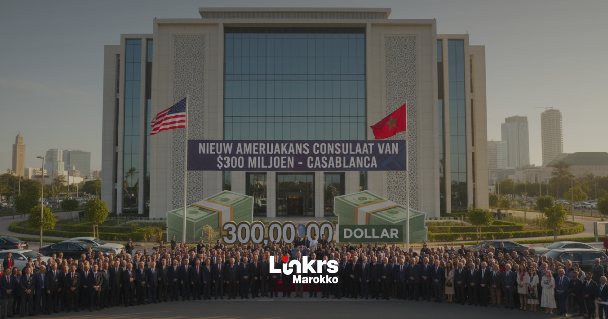 Nieuw Amerikaans consulaat van 300 miljoen dollar opent in Casablanca