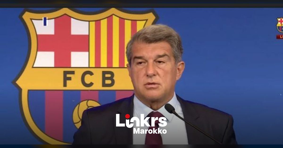 Barcelona-voorzitter Laporta looft de Marokkaanse Atlasleeuwen
