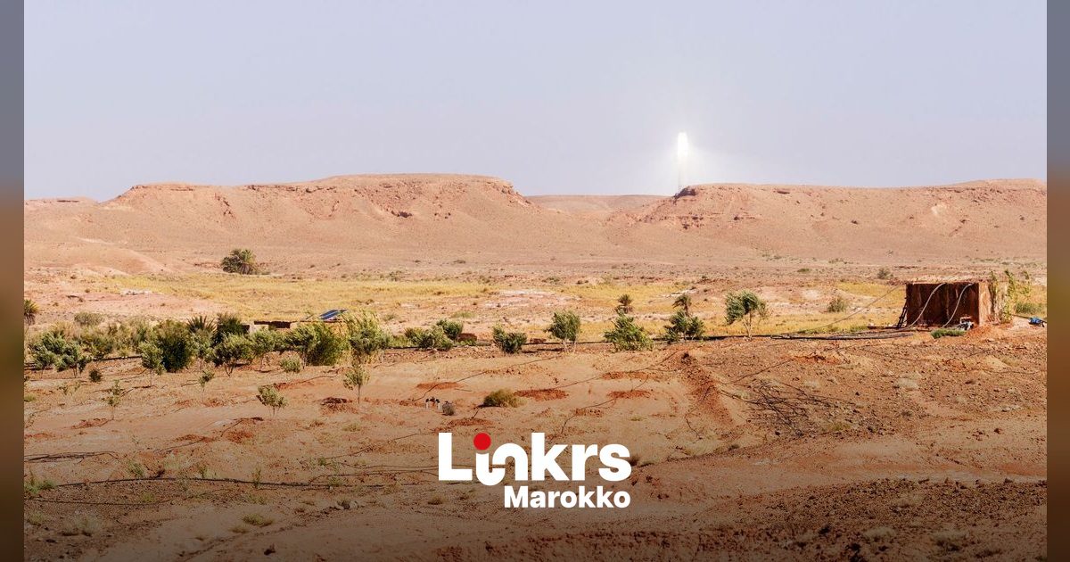 Zonnepanelen als symbool voor de energietransitie in Marokko