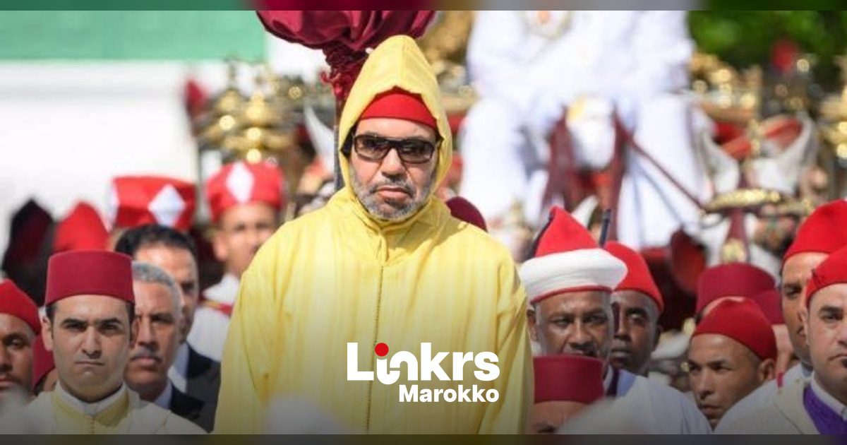 Koning Mohammed VI leidt trouwceremonie in Tetouan