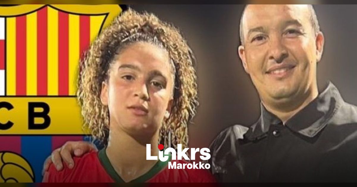 Marokkaans talent Maysa Baha traint op 15-jarige leeftijd mee met FC Barcelona