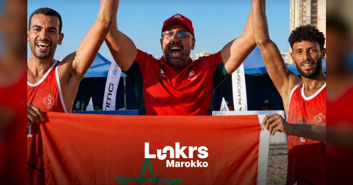 Marokkaanse beachvolleyers pakken Afrikaanse titel en ticket voor Olympische Spelen 2028