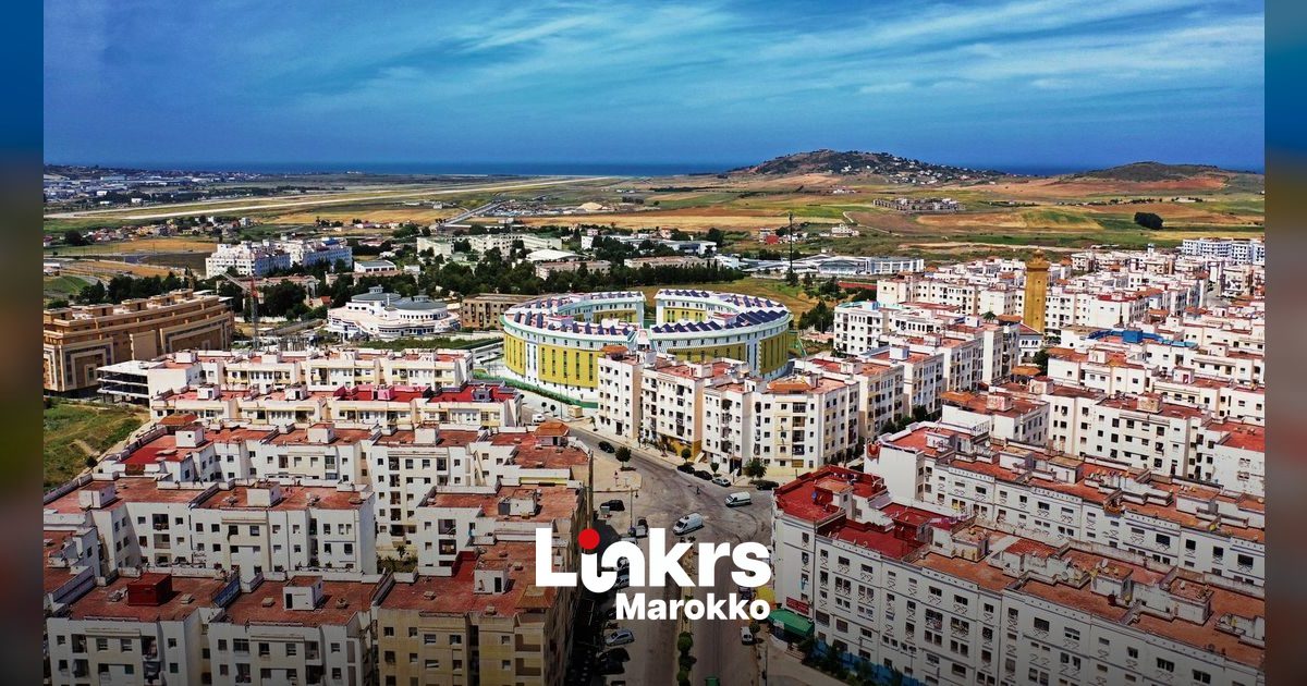 Appartementencomplex aan de Marokkaanse kust