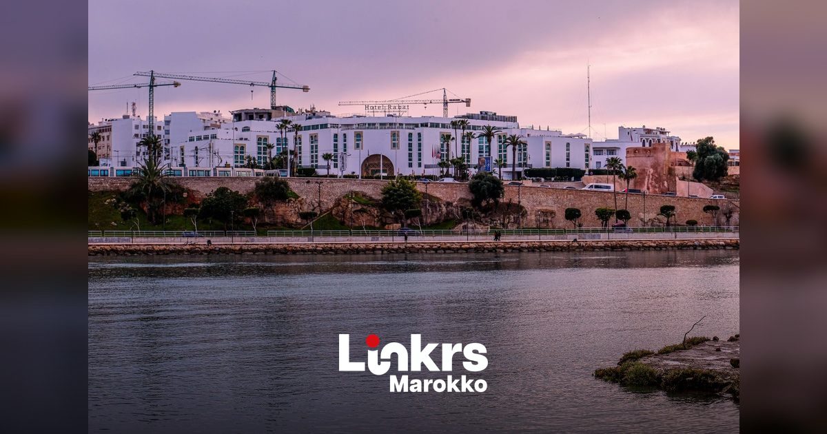 Modern hotel aan de Marokkaanse kust in aanbouw voor het WK 2030