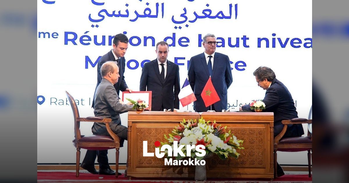 Marokko en Frankrijk versterken partnerschap met veertien nieuwe akkoorden