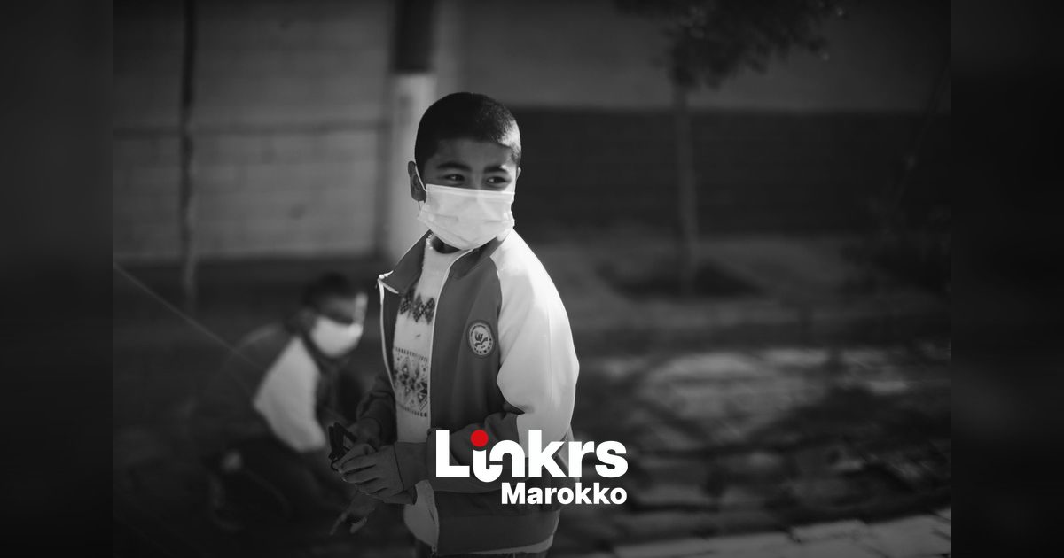 Kinderen in Marokko tijdens een schoolactiviteit
