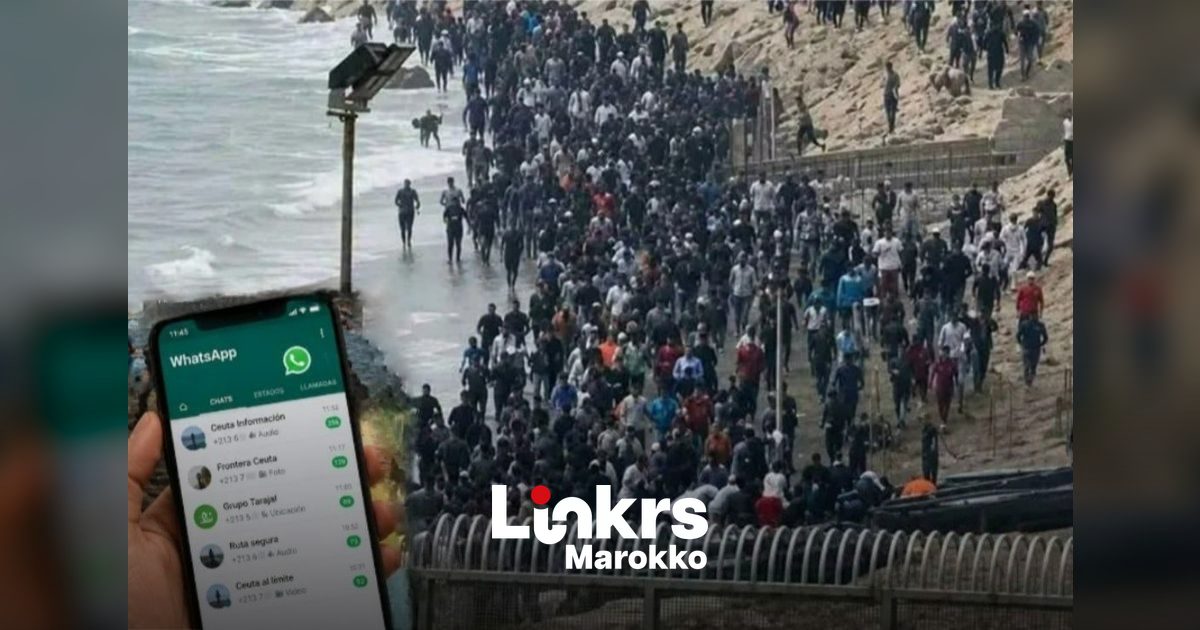 Migratienetwerken naar Sebta verschuiven naar WhatsApp en jobgroepen