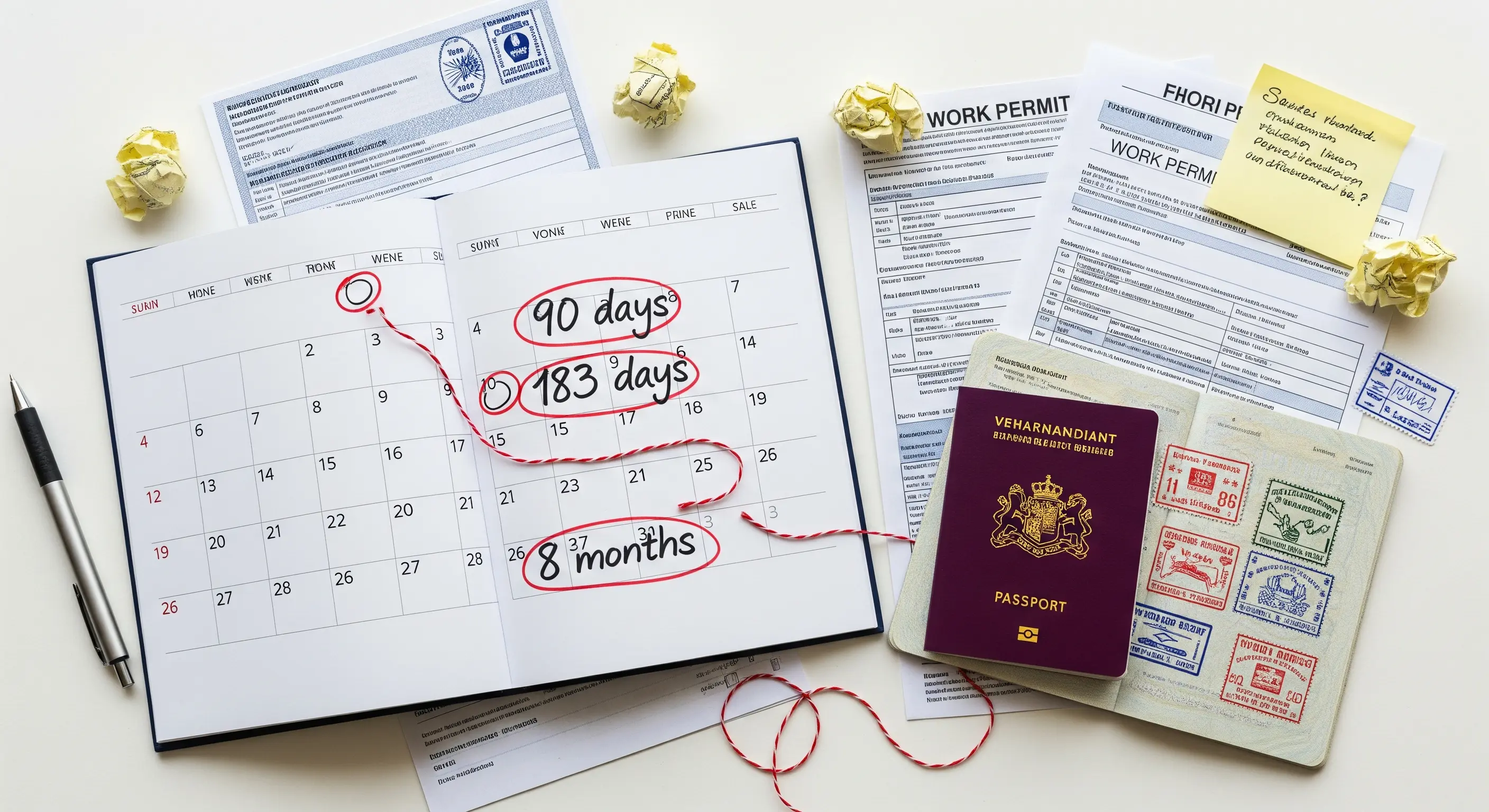 Hoe lang mag je als Nederlander in het buitenland werken? - Werken in Marokko blog voor Nederlandstalige professionals