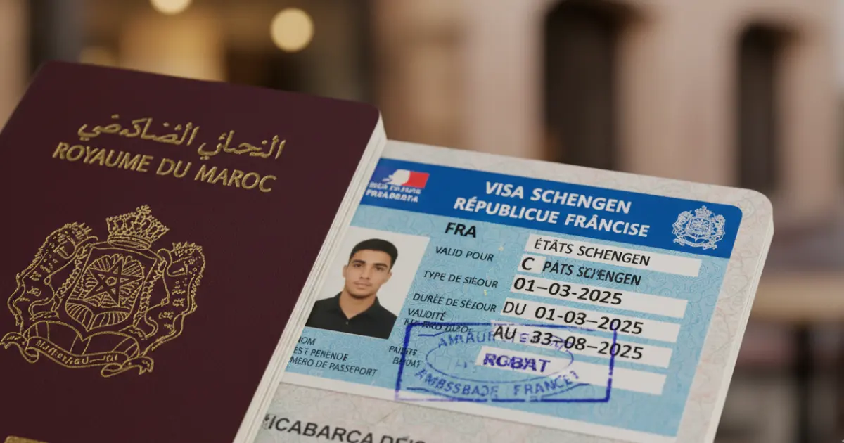 Marokkanen tweede wereldwijd bij Franse Schengenvisa in 2025