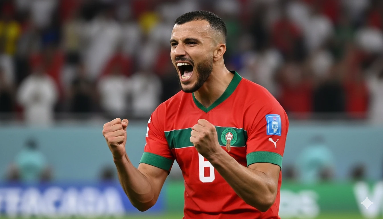Romain Saïss beëindigt interlandcarrière bij Marokko