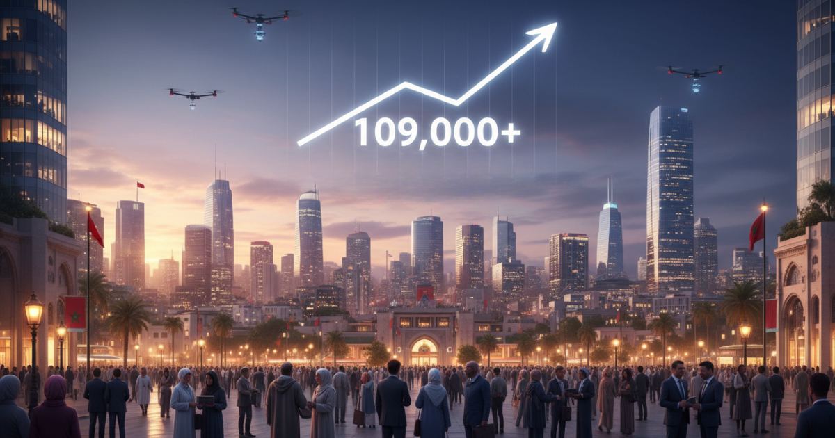 Meer dan 109000 nieuwe bedrijven in Marokko in 2025