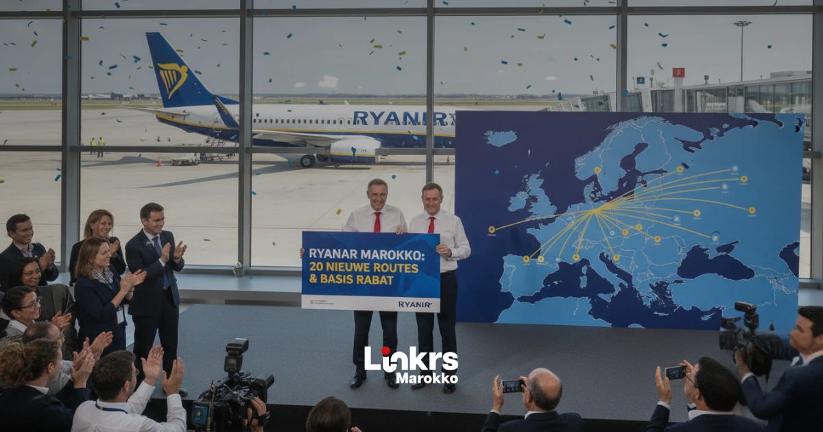 Ryanair lanceert 20 nieuwe routes en opent basis in Rabat