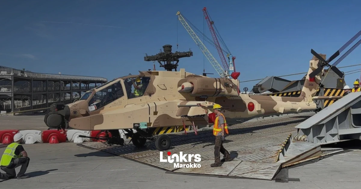 Marokko versterkt leger met nieuwe Amerikaanse Apache helikopters
