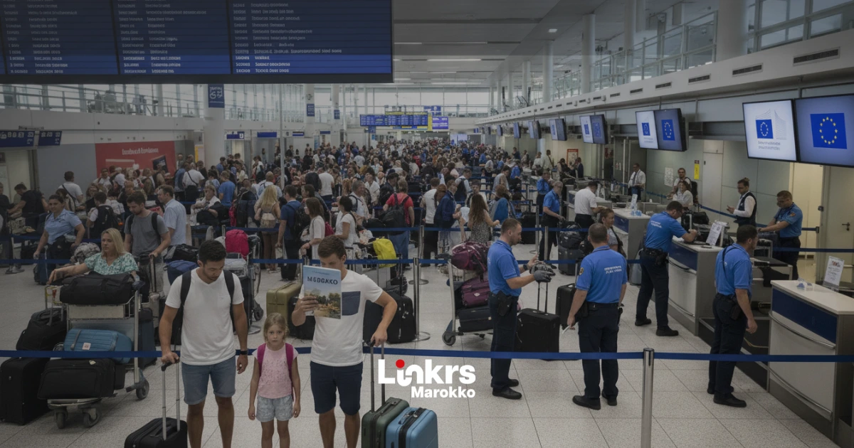 Chaos op luchthavens dreigt vakantie naar Marokko te verstoren door nieuwe EU-controles