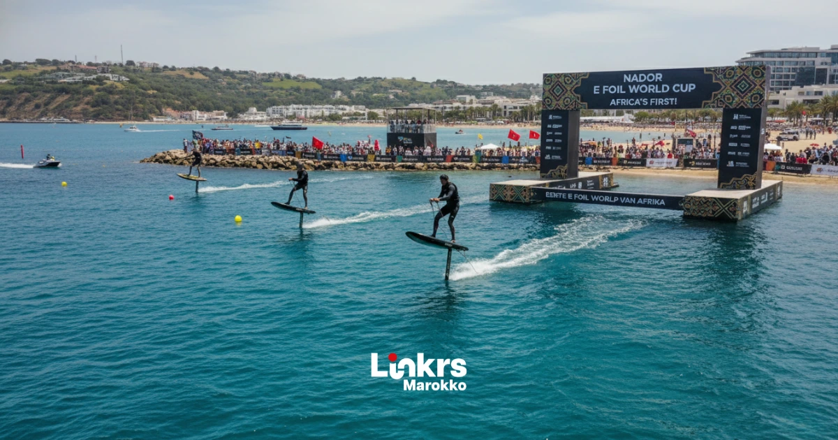 Marokko organiseert eerste E Foil World Cup van Afrika in Nador