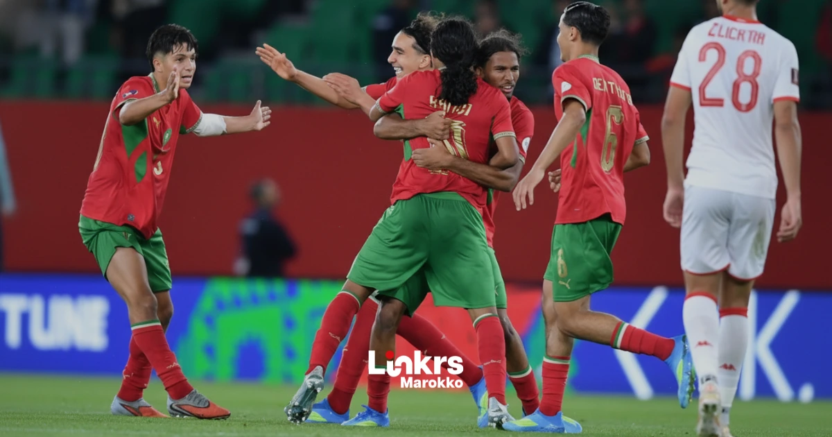 Marokko verslaat Egypte en plaatst zich voor knock outfase Afrika Cup onder 17