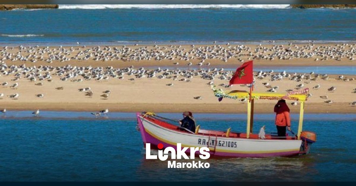 Toeristische bestemming in Marokko tijdens de zomer