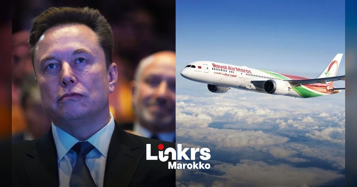 Royal Air Maroc krijgt satelliet-wifi van Starlink aan boord