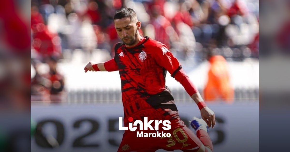 Toekomst van Hakim Ziyech bij Wydad Casablanca blijft onzeker