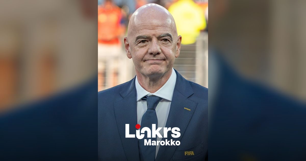 FIFA-voorzitter Gianni Infantino tijdens een voetbalevenement