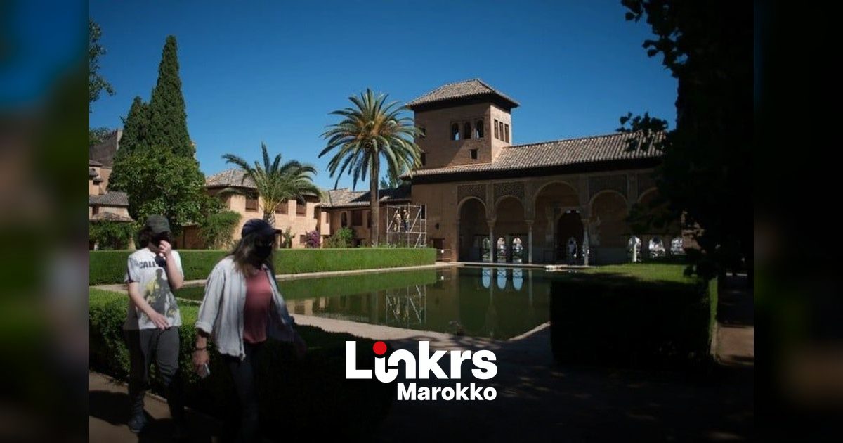 Historische Andalusische architectuur met Marokkaanse invloeden in Granada