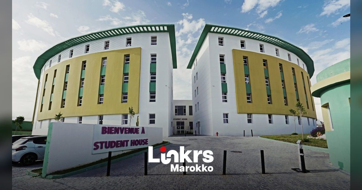 Appartementengebouw in de Marokkaanse stad Nador