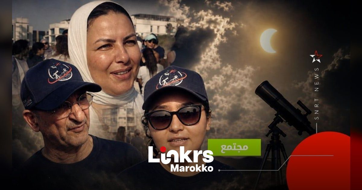 Zonsverduistering boven Marokko: momenten van spanning aan de hemel